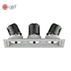 square recessed trimless downlights
